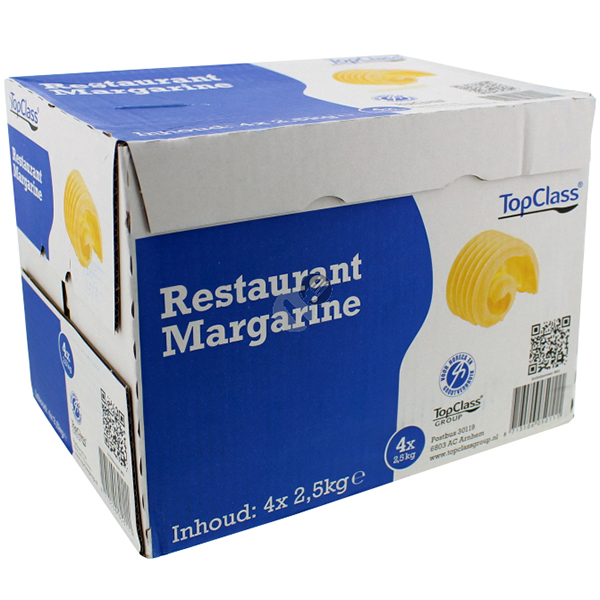 1415066  TopClass Restaurantmargarine  4x2,5 kg
