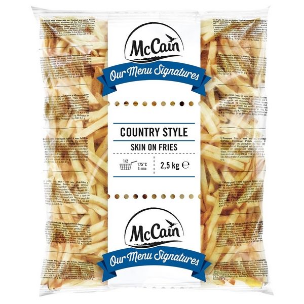 2816123  McCain Frites Country Style Fries Original  5x2,5 kg