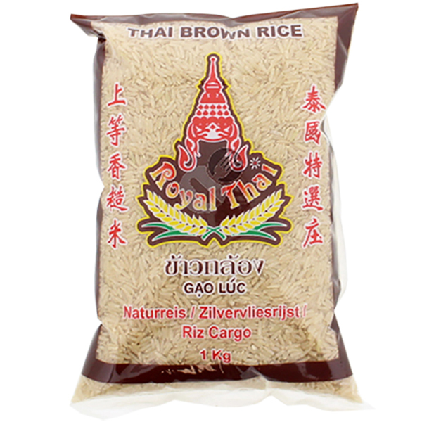 4210114  Royal Thai Rice Bruine Zilvervliesrijst  1 kg