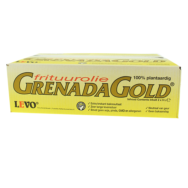 5212135  Levo Frituurolie Grenada Gold Bag-in-Box  2x5 lt