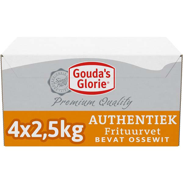 5214027 " Gouda's Glorie Frituurvet Vast Authentiek Mix  4x2,5 kg "