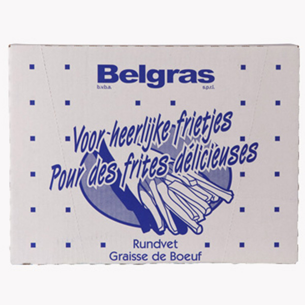 5214170  Belgras Frituurvet Rund  4x2,5 kg